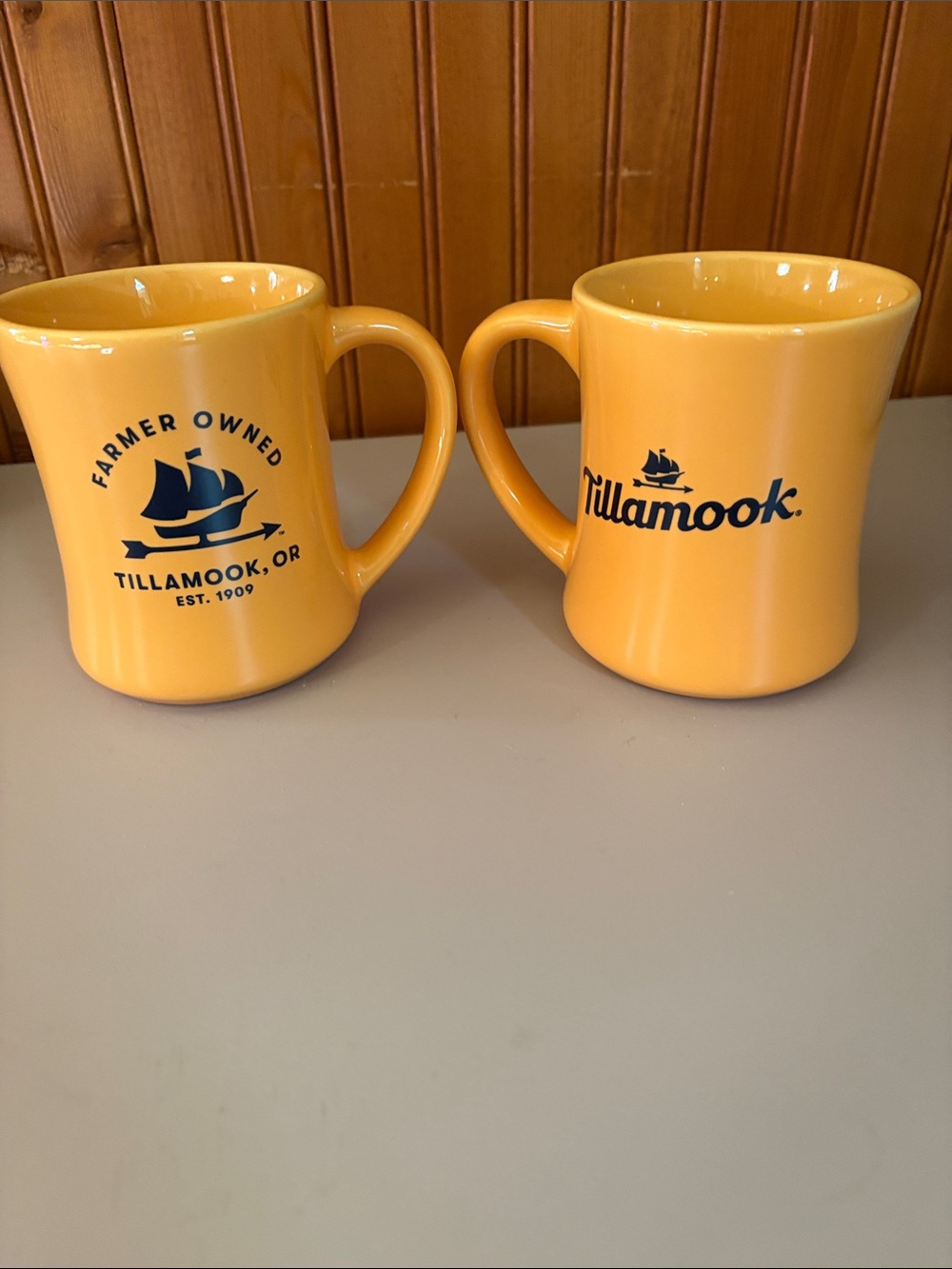Tillamook Ceramic Coffee Mug - Set of 2